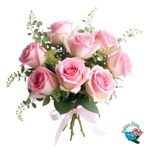 Bouquet of pink roses