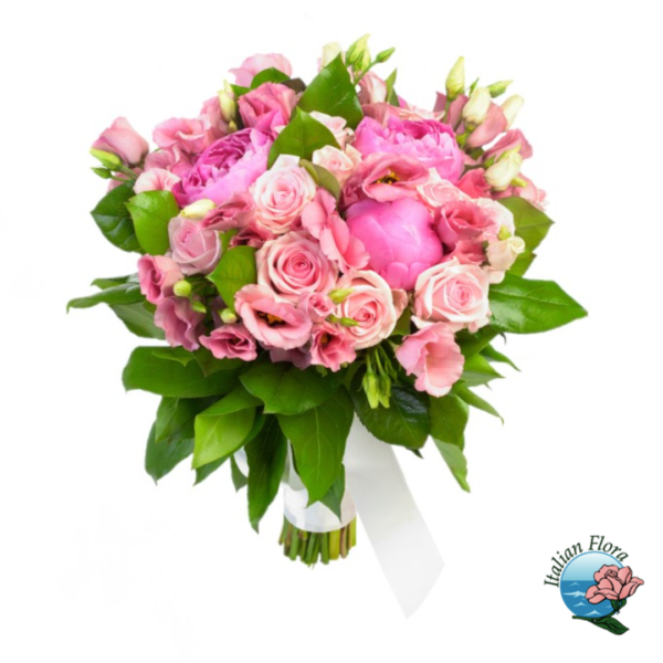 Ramo de flores rosas