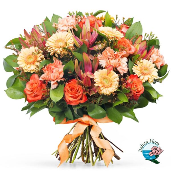 Bouquet of orange flowers
