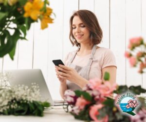 How can I order flowers at home?