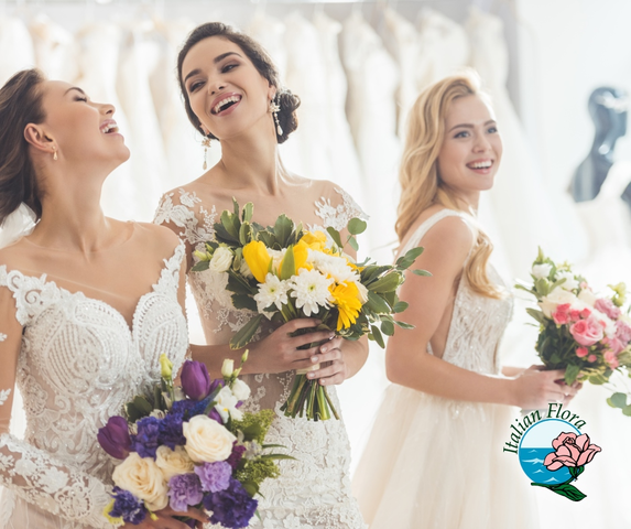 Blumen für Hochzeit, Blumenstrauß, Mittelstücke mit Lieferung nach Hause oder in die Kirche