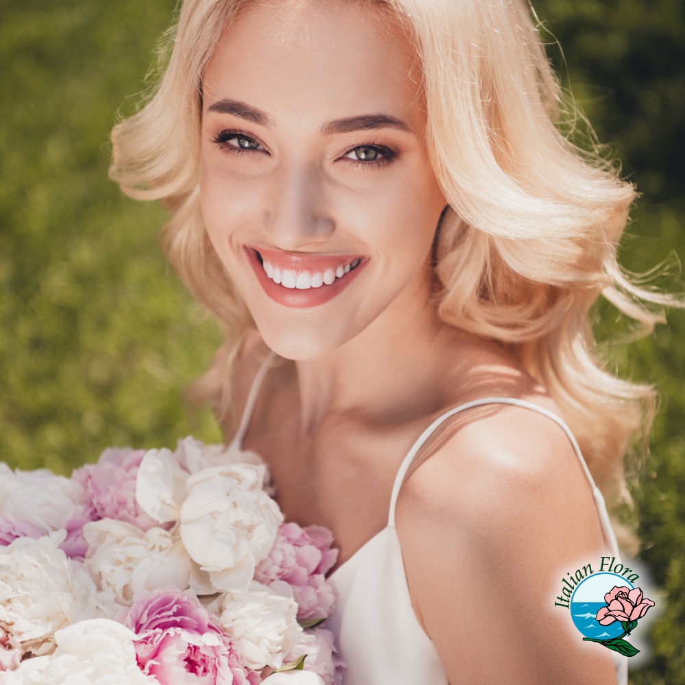 Which flower symbolizes best wishes?