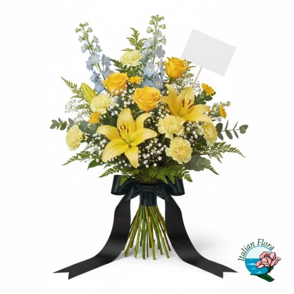 Yellow Funeral Bouquet