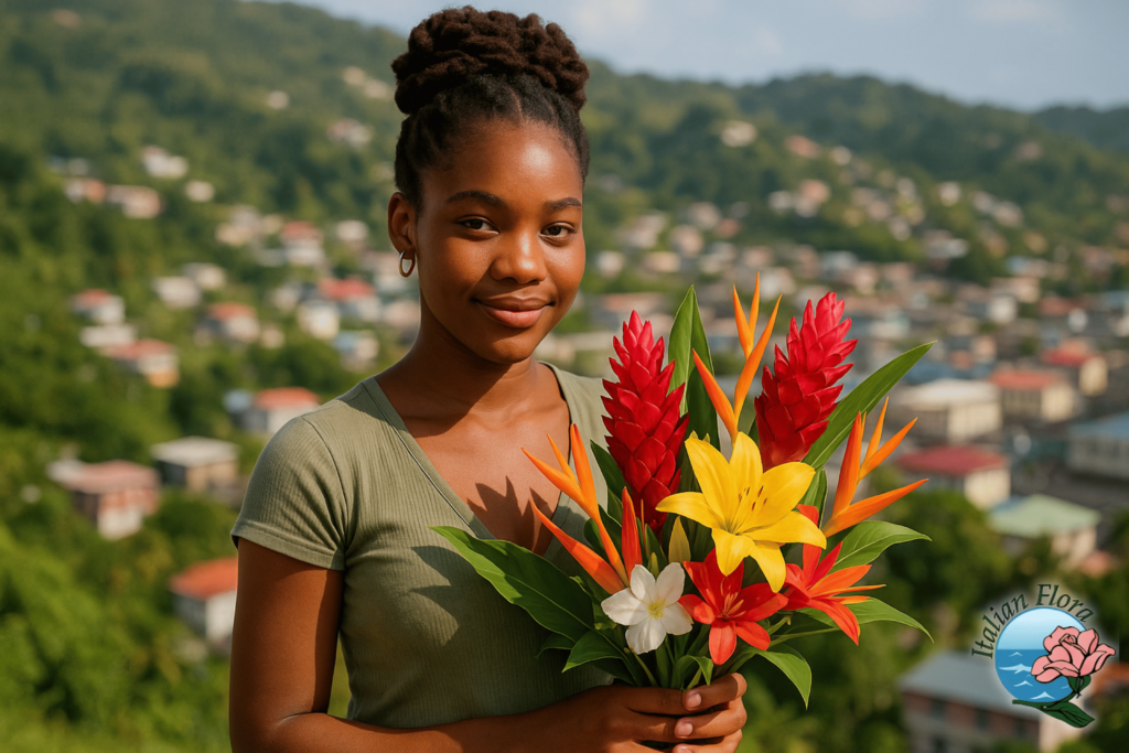 Send flowers to Kingstown