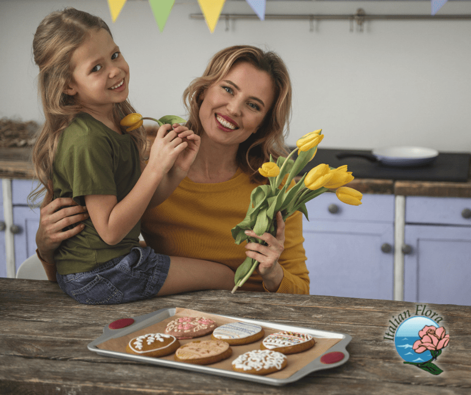 What is the most delicious biscuit to deliver with flowers?